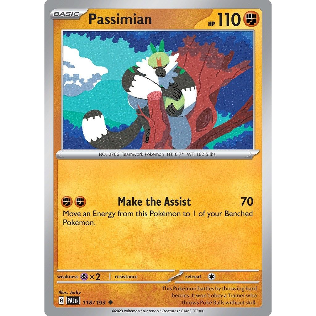 Image for Passimian (118/193) (PAL) - Pokemon