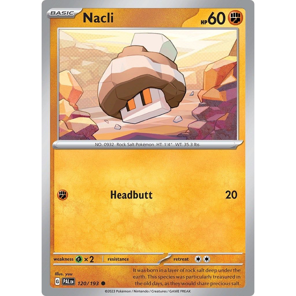 Image for Nacli (120/193) (PAL) - Pokemon