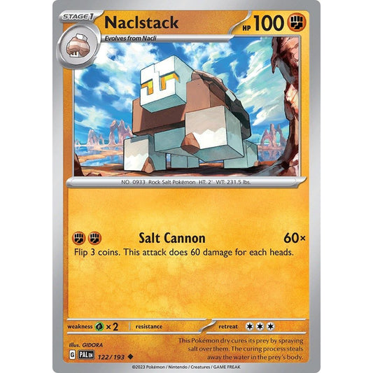 Image for Naclstack (122/193) (PAL) - Pokemon
