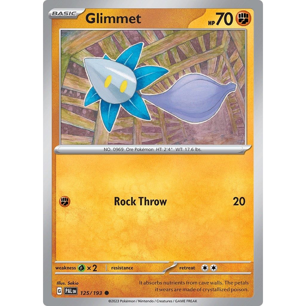 Image for Glimmet (125/193) (PAL) - Pokemon