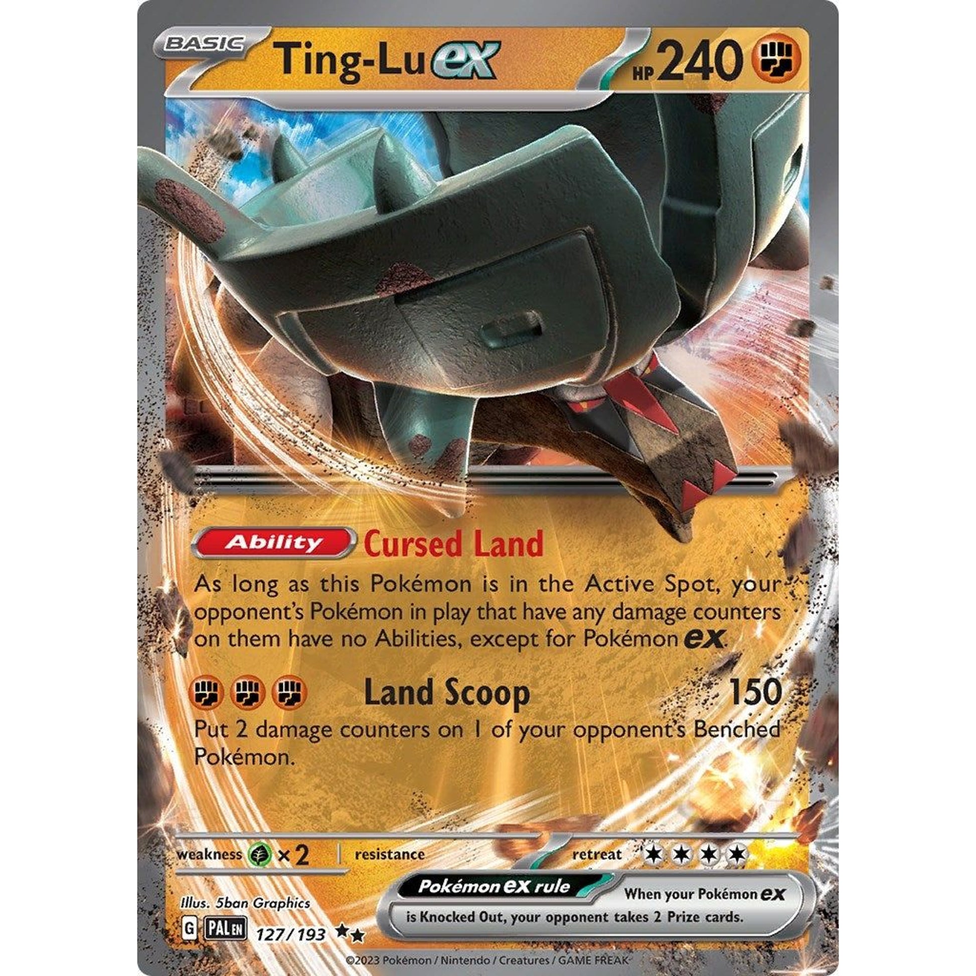 Image for Ting-Lu ex (127/193) (PAL) - Pokemon