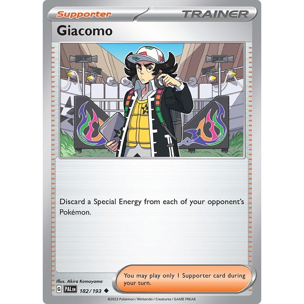 Image for Giacomo (182/193) (PAL) - Pokemon