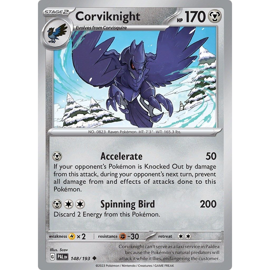 Image for Corviknight (148/193) (PAL) - Pokemon