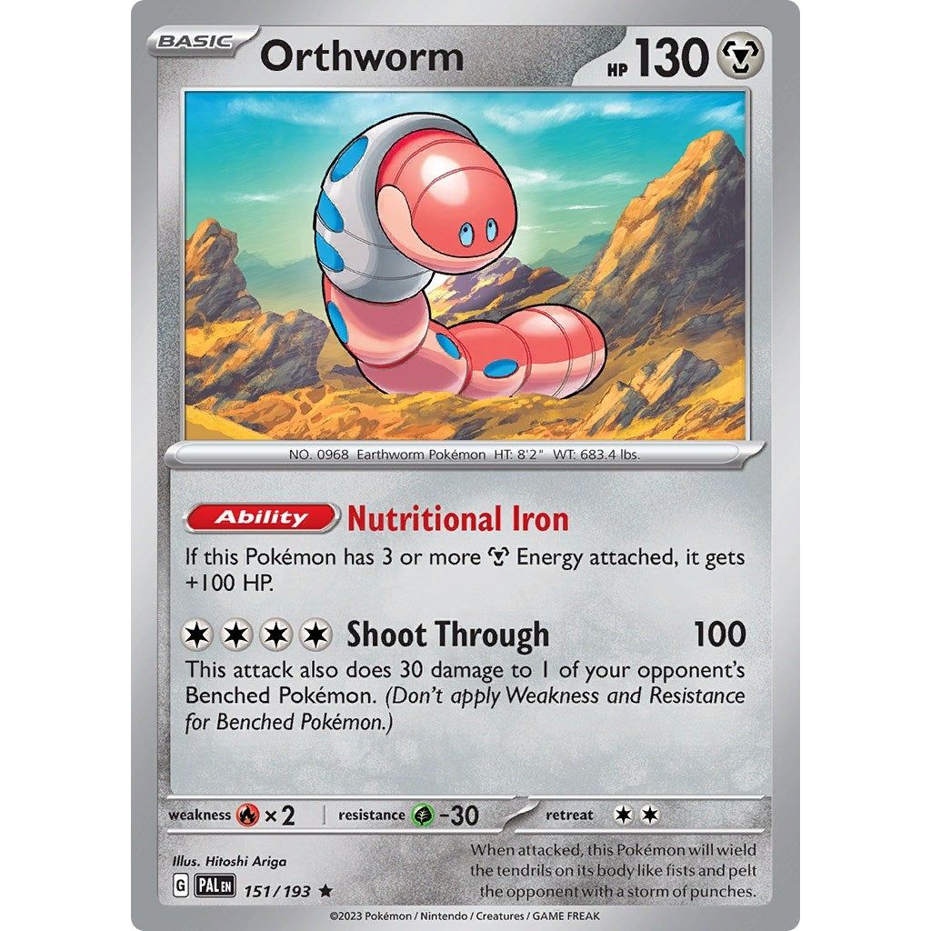 Image for Orthworm (151/193) (PAL) - Pokemon