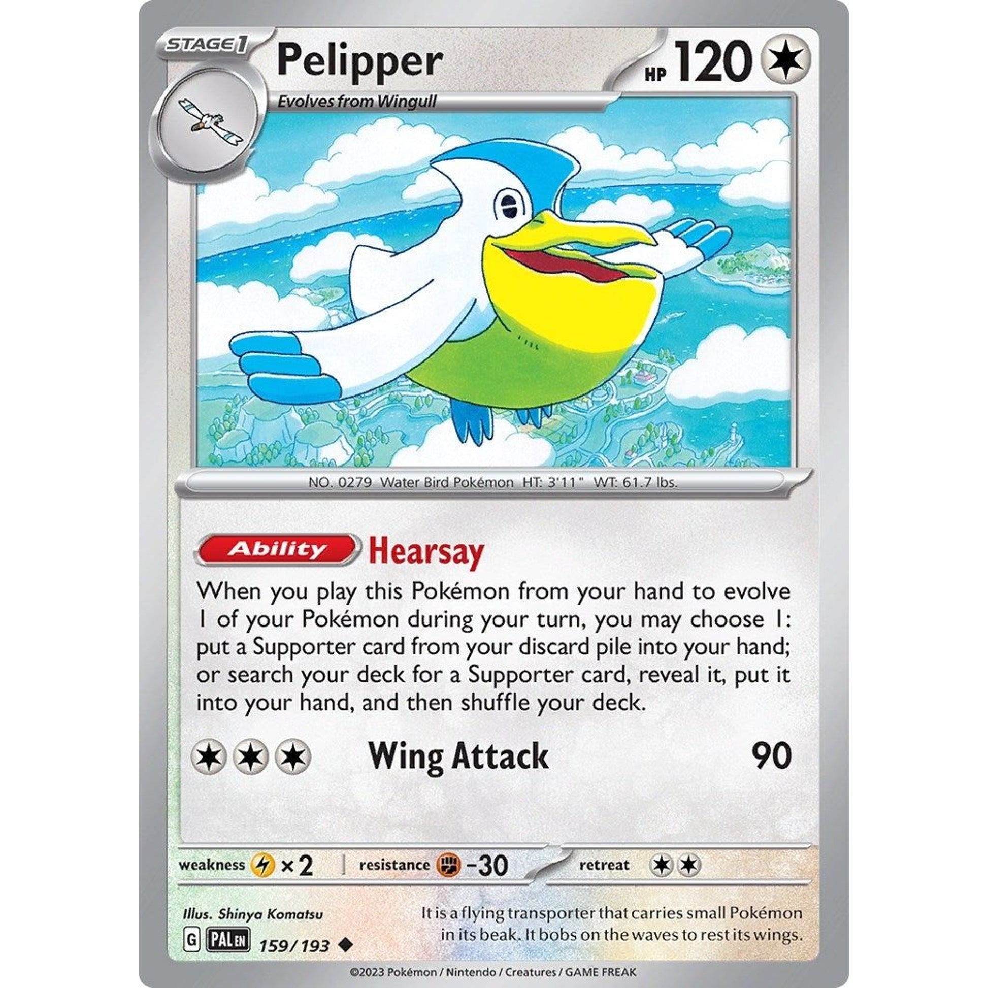 Image for Pelipper (159/193) (PAL) - Pokemon