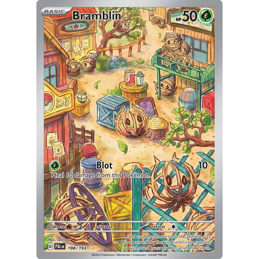 Image for Bramblin (198/193) (PAL) - Pokemon