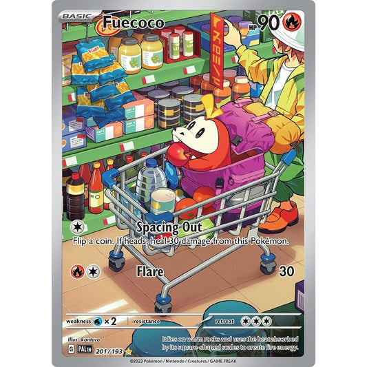 Image for Fuecoco (201/193) (PAL) - Pokemon