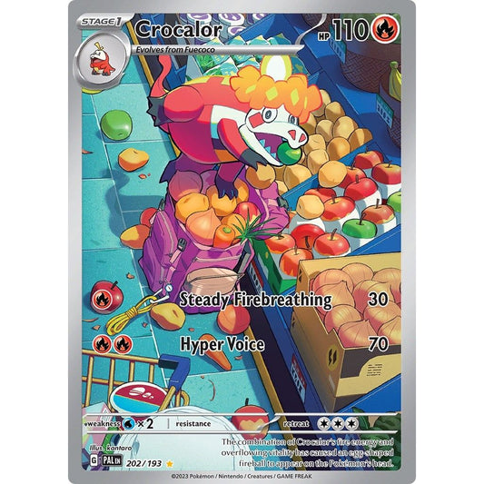 Image for Crocalor (202/193) (PAL) - Pokemon