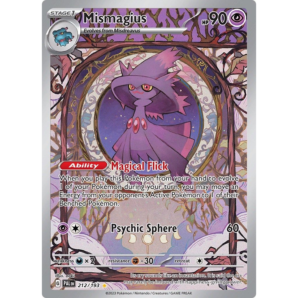 Image for Mismagius (212/193) (PAL) - Pokemon