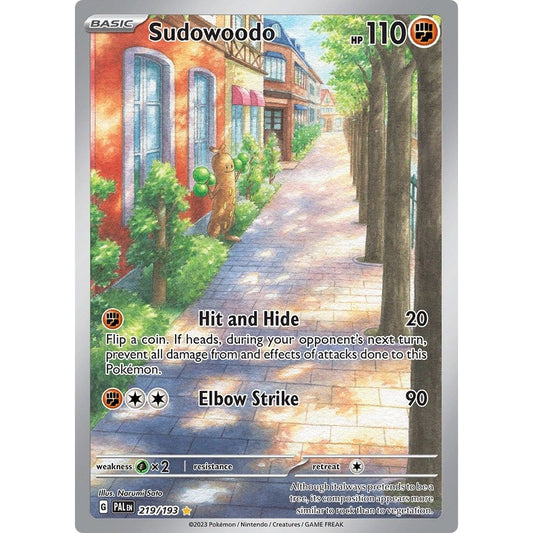 Image for Sudowoodo (219/193) (PAL) - Pokemon
