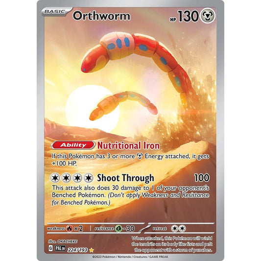Image for Orthworm (224/193) (PAL) - Pokemon