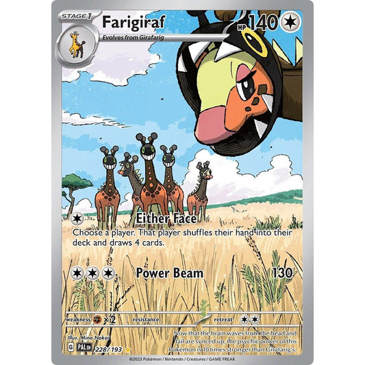 Image for Farigiraf (228/193) (PAL) - Pokemon