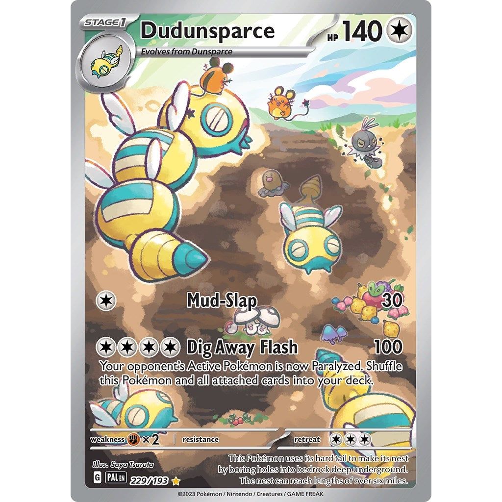 Image for Dudunsparce (229/193) (PAL) - Pokemon