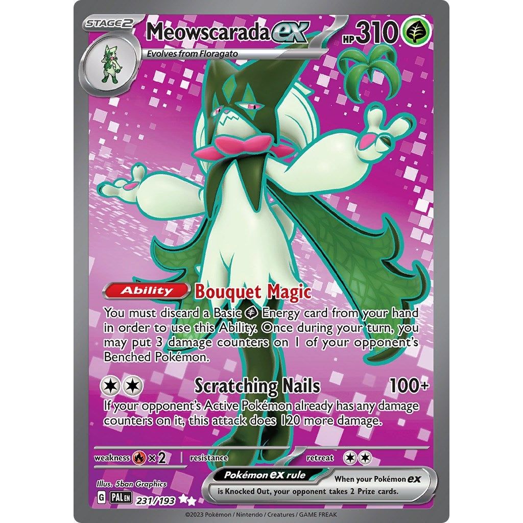 Image for Meowscarada ex (231/193) (PAL) - Pokemon
