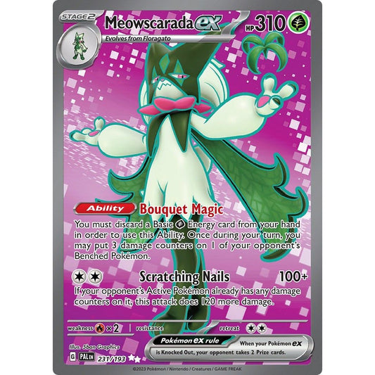 Image for Meowscarada ex (231/193) (PAL) - Pokemon