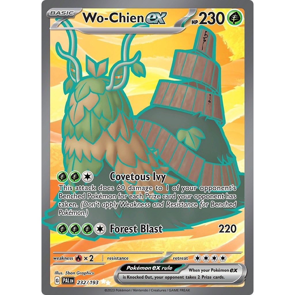 Image for Wo-Chien ex (232/193) (PAL) - Pokemon