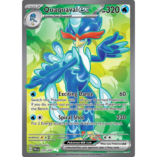 Image for Quaquaval ex (235/193) (PAL) - Pokemon