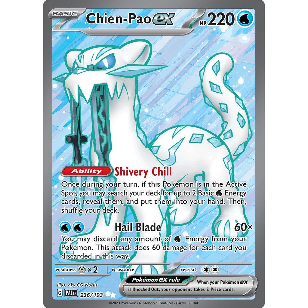 Image for Chien-Pao ex (236/193) (PAL) - Pokemon