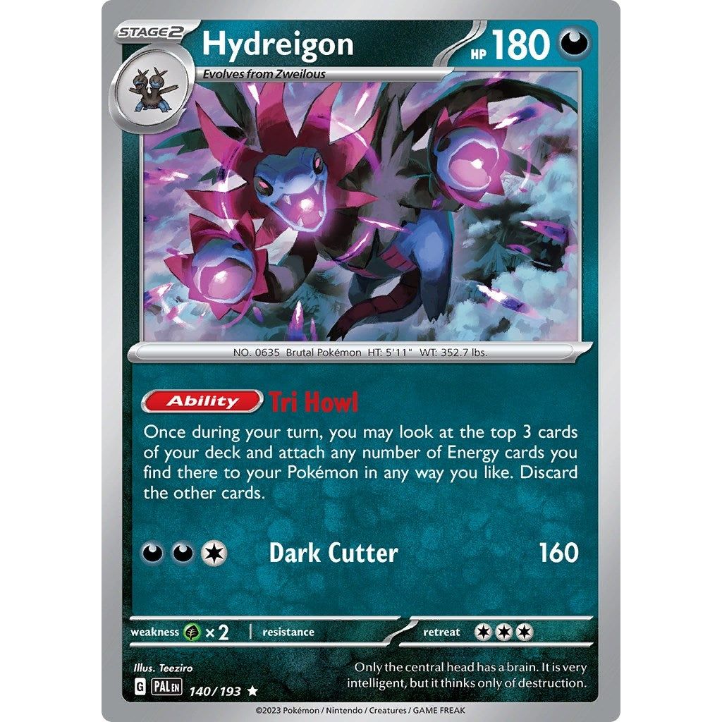 Image for Hydreigon (140/193) (PAL) - Pokemon