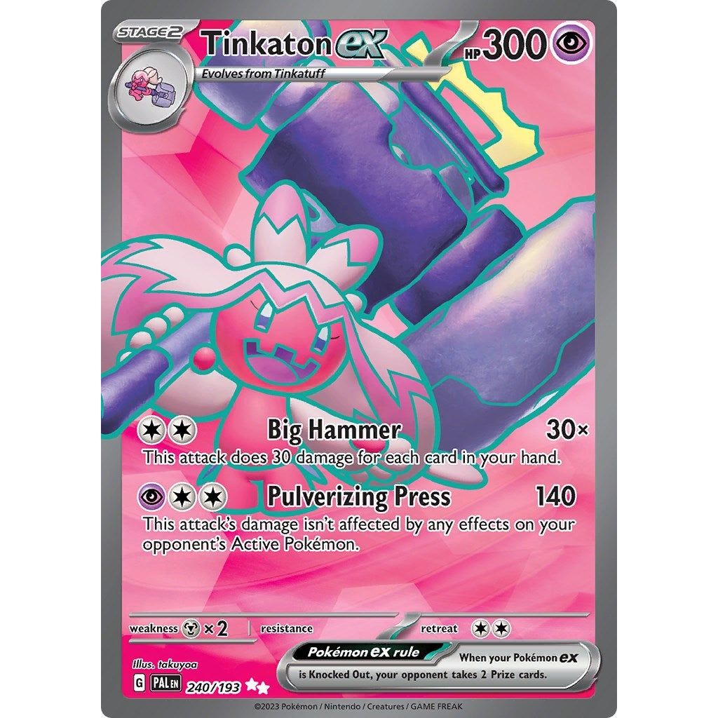 Image for Tinkaton ex (240/193) (PAL) - Pokemon