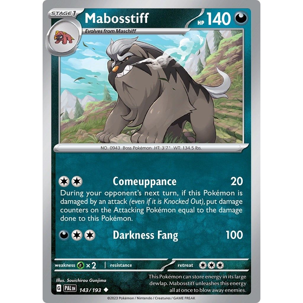 Image for Mabosstiff (143/193) (PAL) - Pokemon