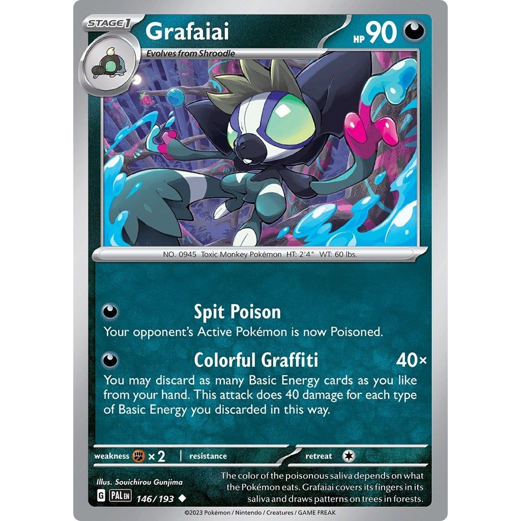 Image for Grafaiai (146/193) (PAL) - Pokemon