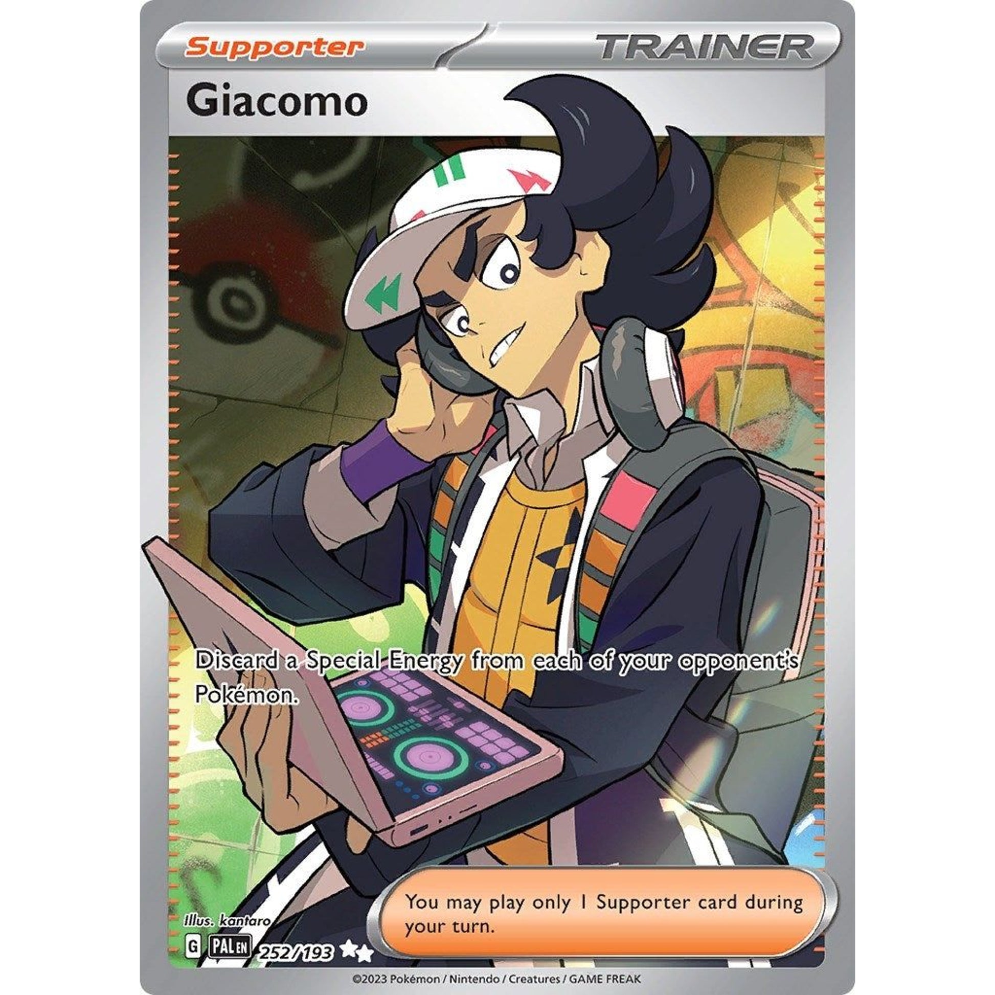 Image for Giacomo (252/193) (PAL) - Pokemon