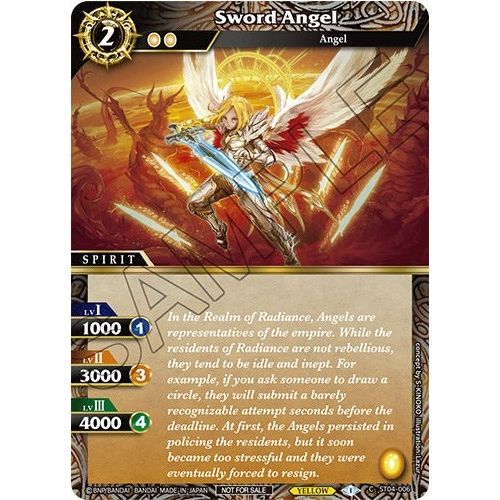 Image for Sword Angel (Championship Pack 2023 Vol. 1) (ST01-006) (BSSP) - Battle Spirits Saga