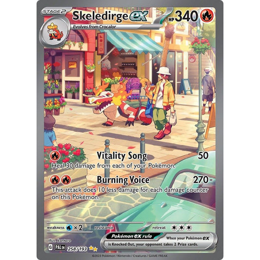 Image for Skeledirge ex (258/193) (PAL) - Pokemon