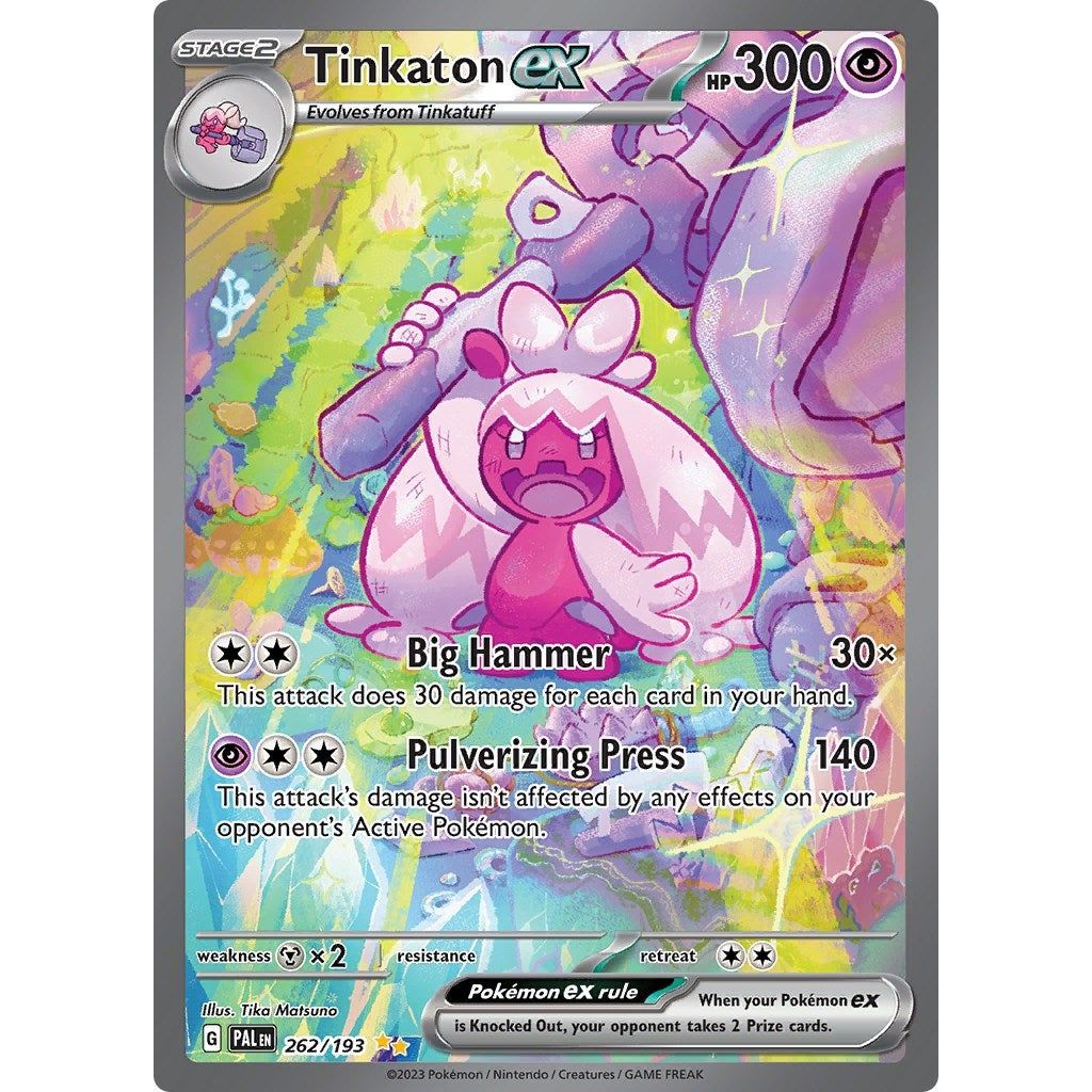 Image for Tinkaton ex (262/193) (PAL) - Pokemon
