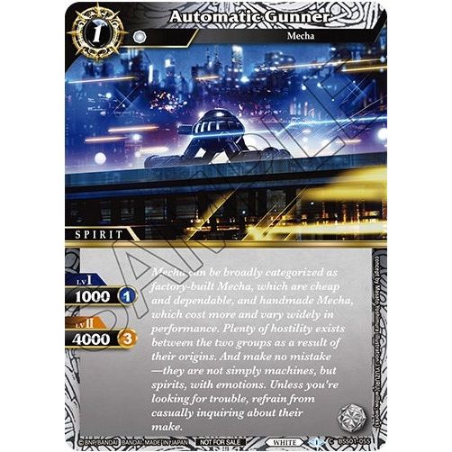 Image for Automatic Gunner (Championship Pack 2023 Vol. 1) (BSS01-055) (BSSP) - Battle Spirits Saga