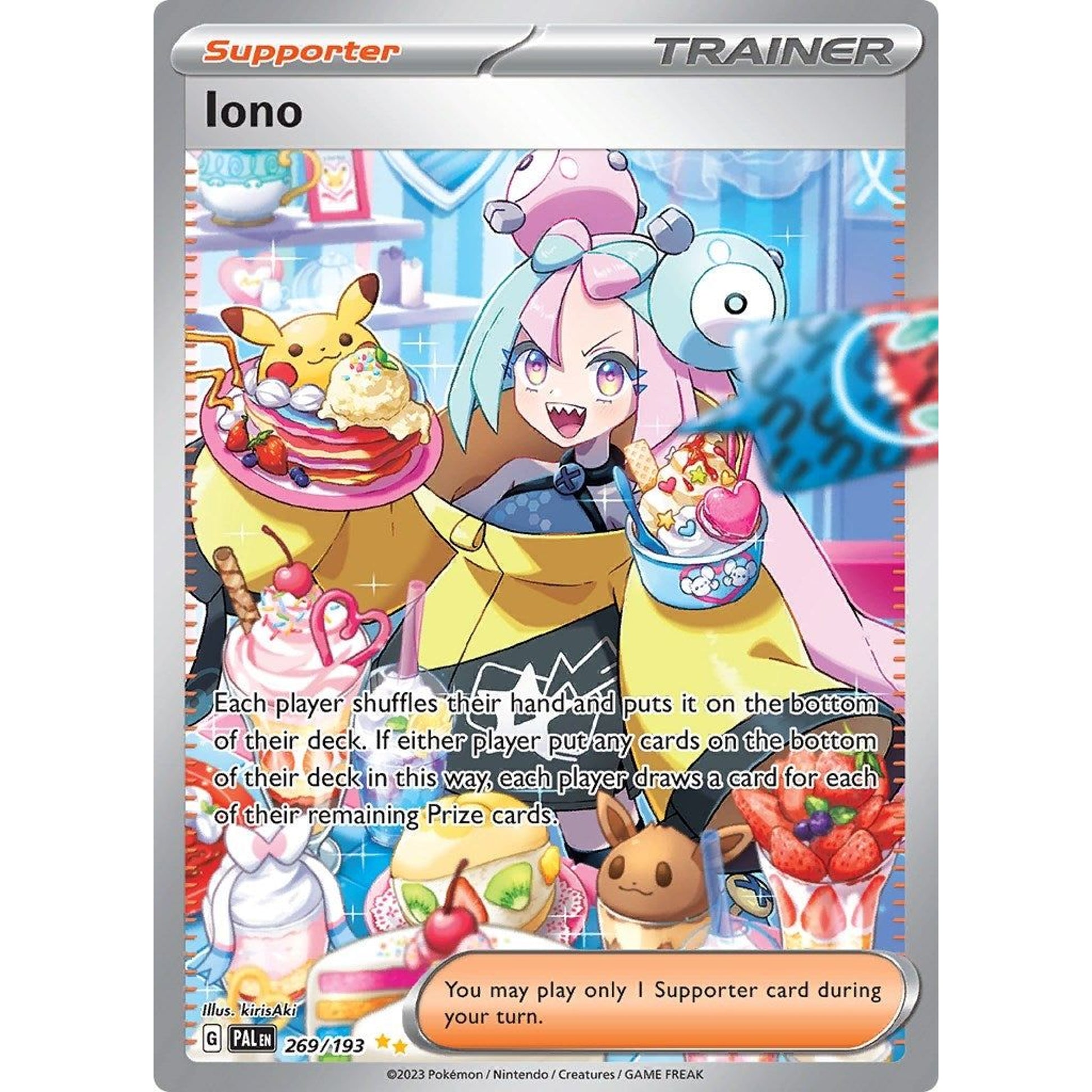 Image for Iono (269/193) (PAL) - Pokemon
