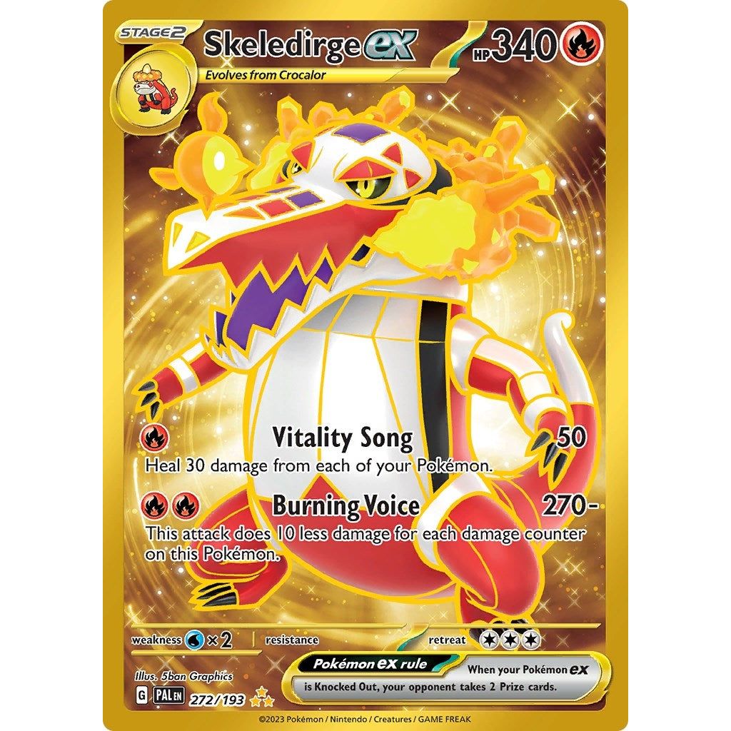 Image for Skeledirge ex (272/193) (PAL) - Pokemon