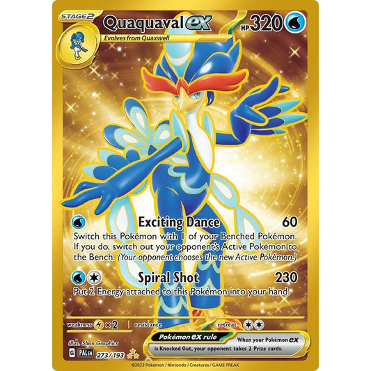 Image for Quaquaval ex (273/193) (PAL) - Pokemon