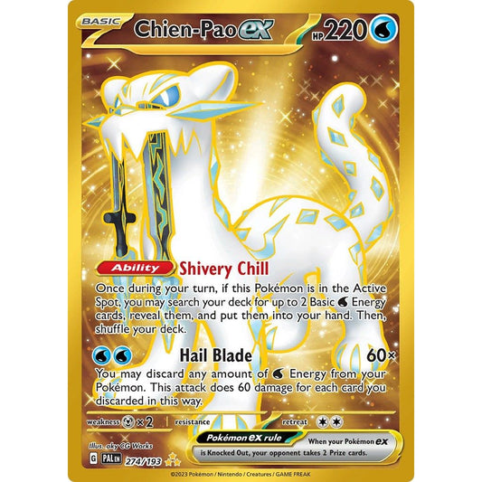 Image for Chien-Pao ex (274/193) (PAL) - Pokemon