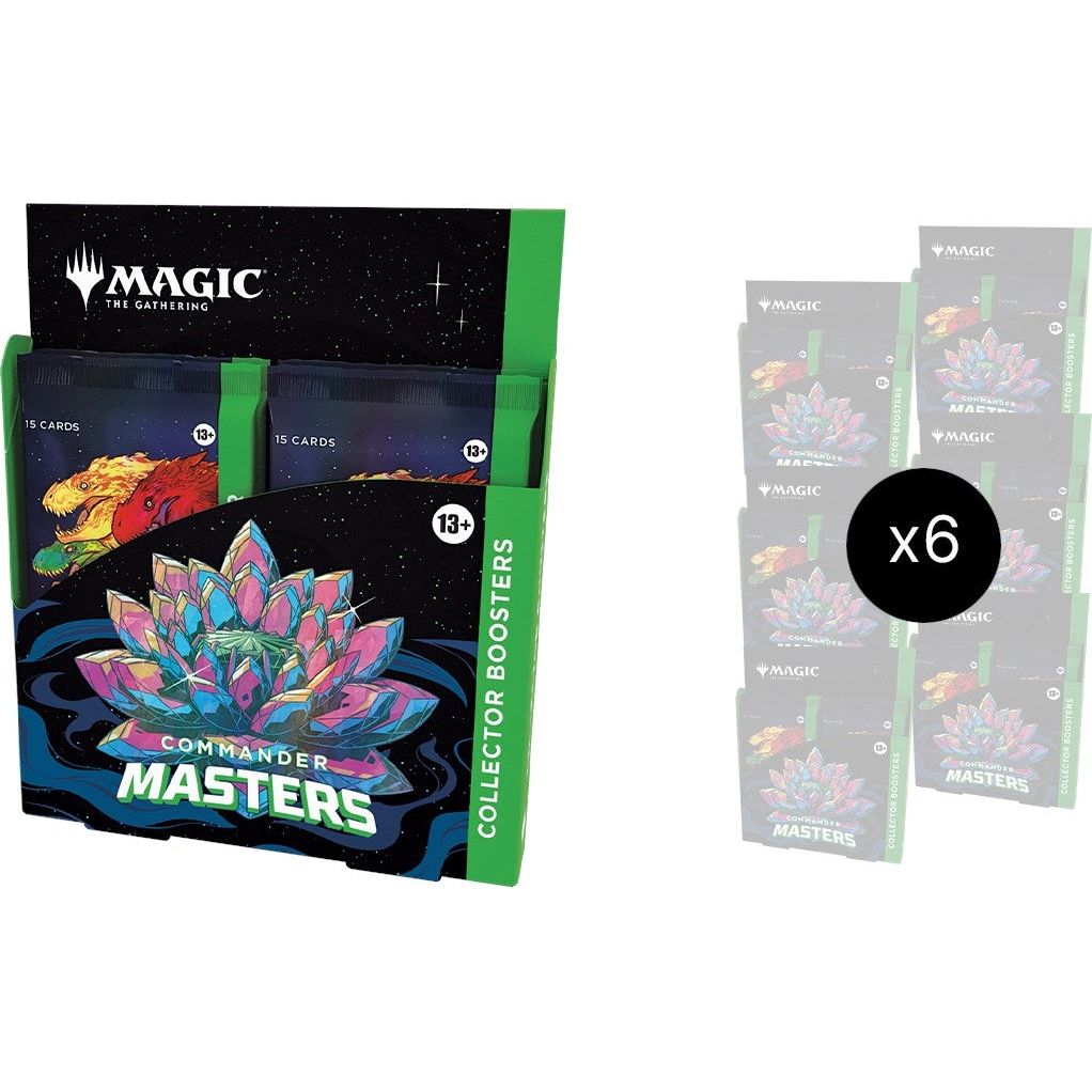 Image for Commander Masters - Collector Booster Box Case - Magic: The Gathering