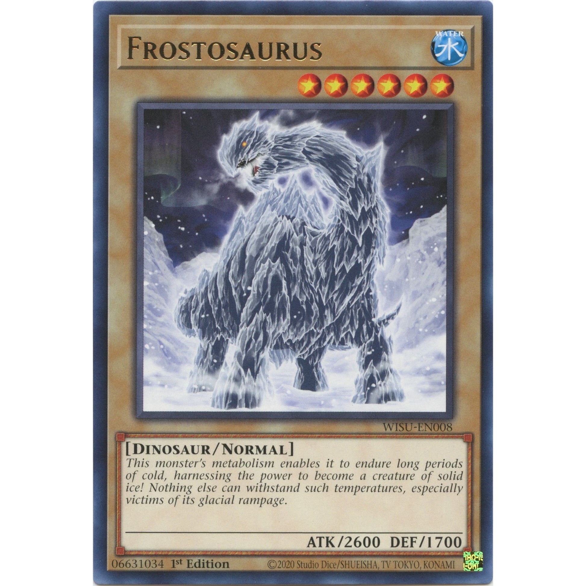 Image for Frostosaurus (WISU-EN008) (WISU) - YuGiOh