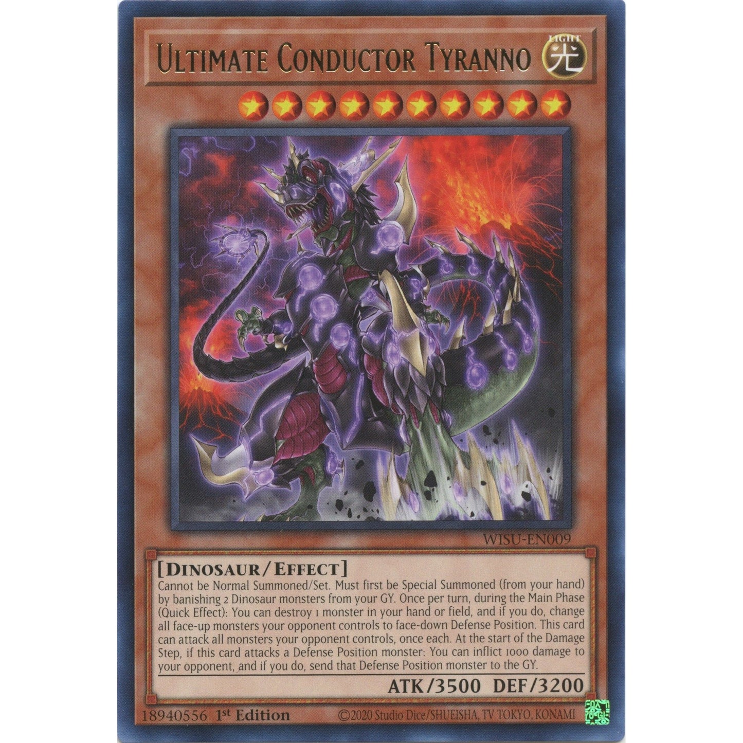Image for Ultimate Conductor Tyranno (WISU-EN009) (WISU) - YuGiOh