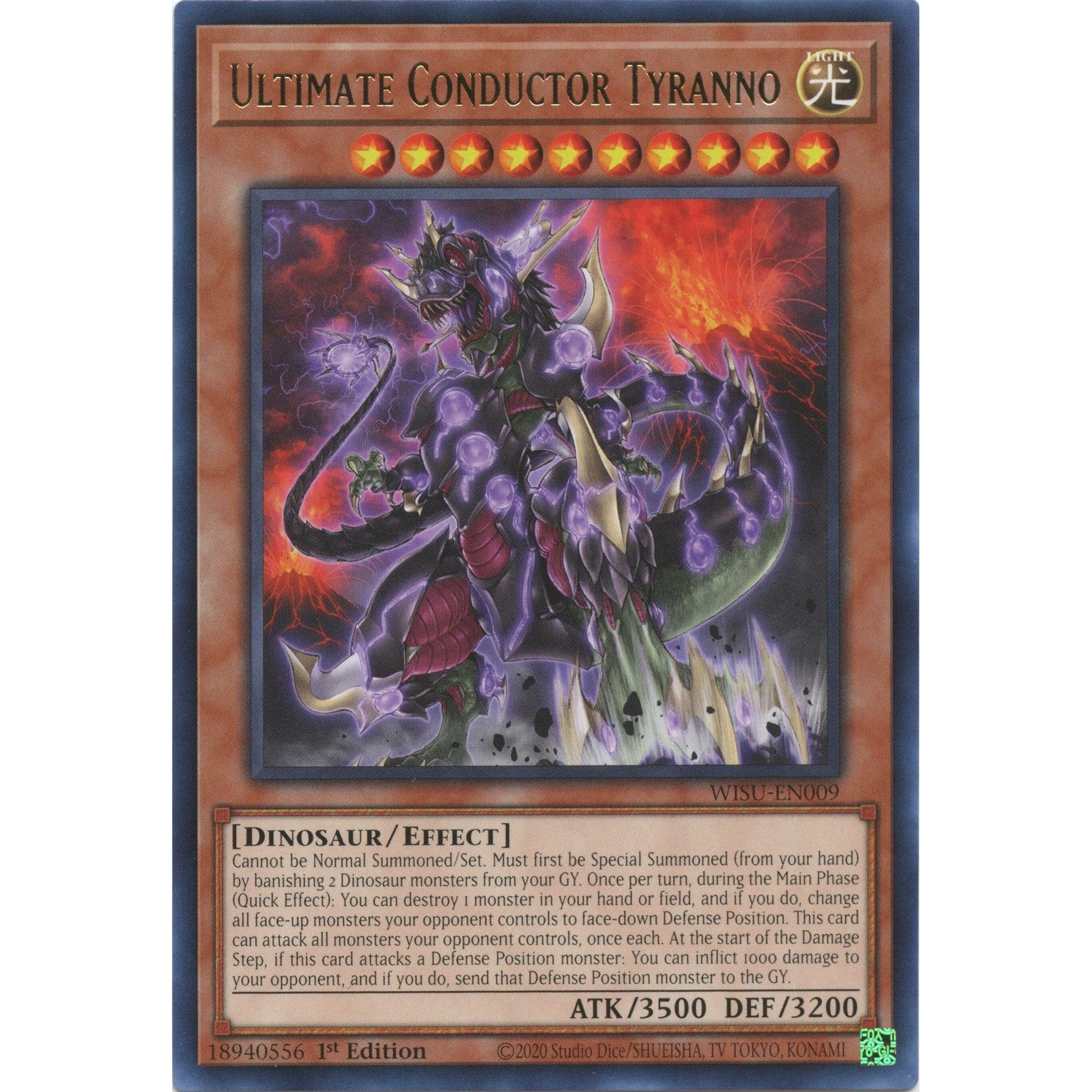 Image for Ultimate Conductor Tyranno (WISU-EN009) (WISU) - YuGiOh