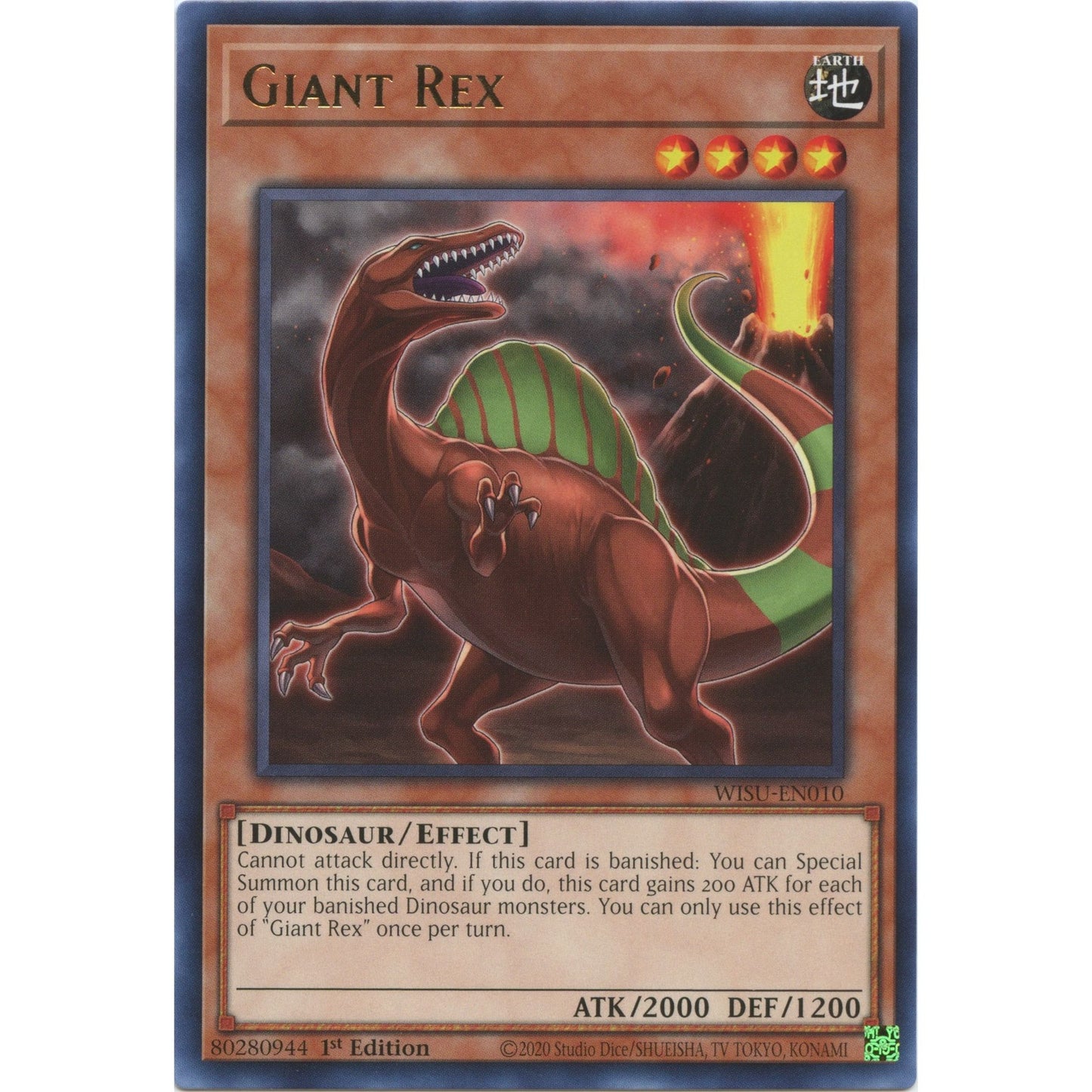 Image for Giant Rex (WISU-EN010) (WISU) - YuGiOh