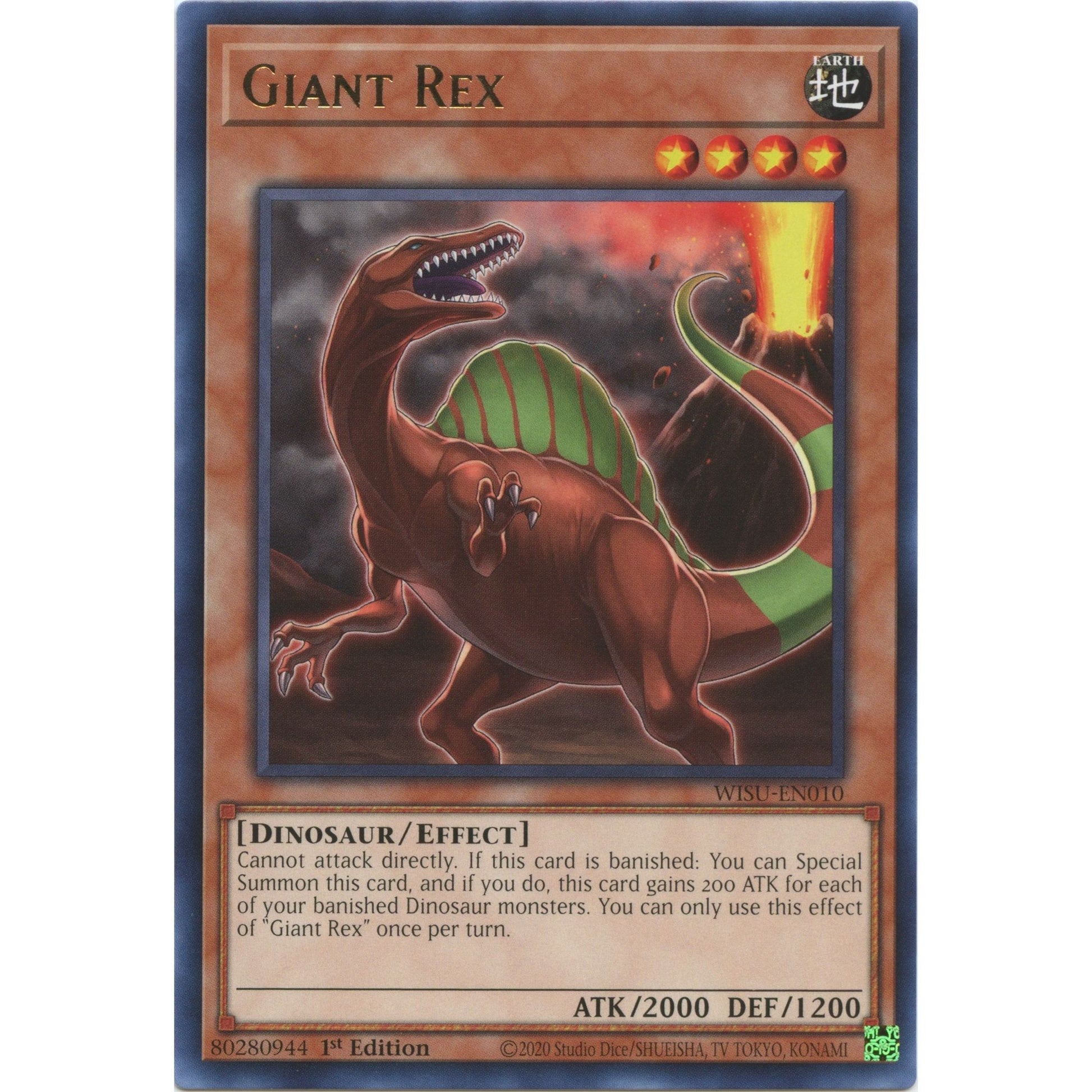 Image for Giant Rex (WISU-EN010) (WISU) - YuGiOh