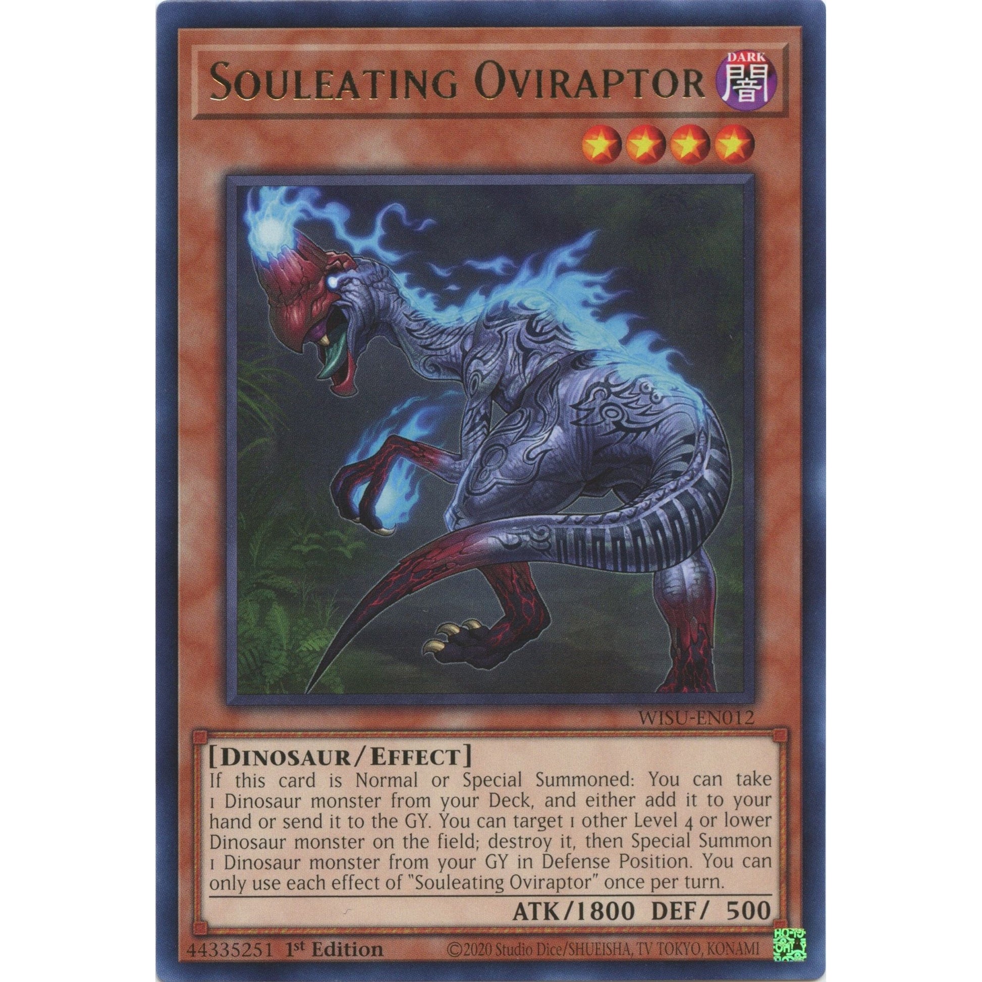 Image for Souleating Oviraptor (WISU-EN012) (WISU) - YuGiOh