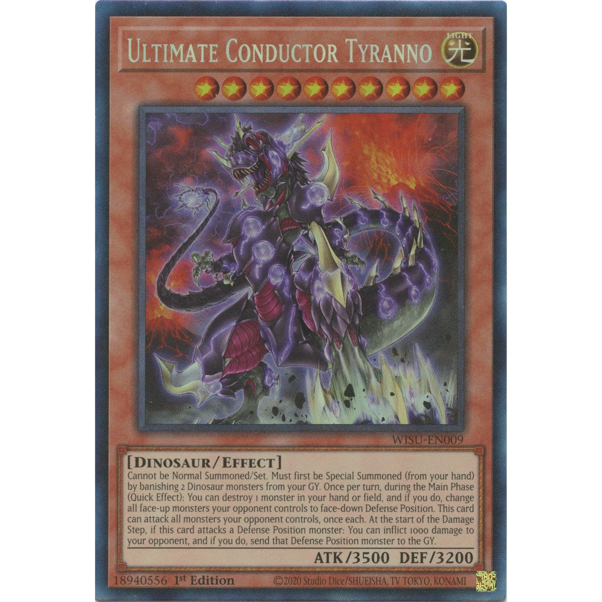 Image for Ultimate Conductor Tyranno (CR) (WISU-EN009) (WISU) - YuGiOh