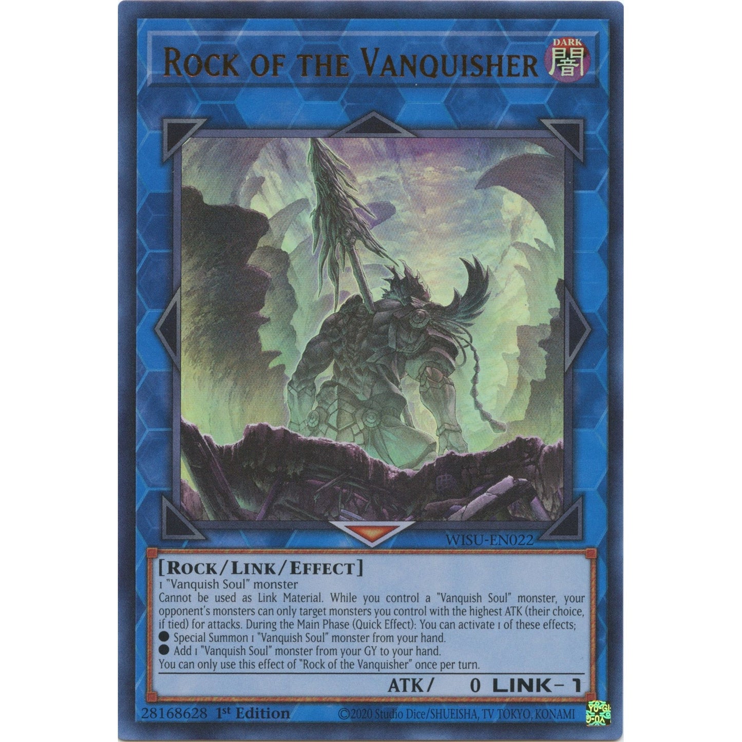 Image for Rock of the Vanquisher (WISU-EN022) (WISU) - YuGiOh