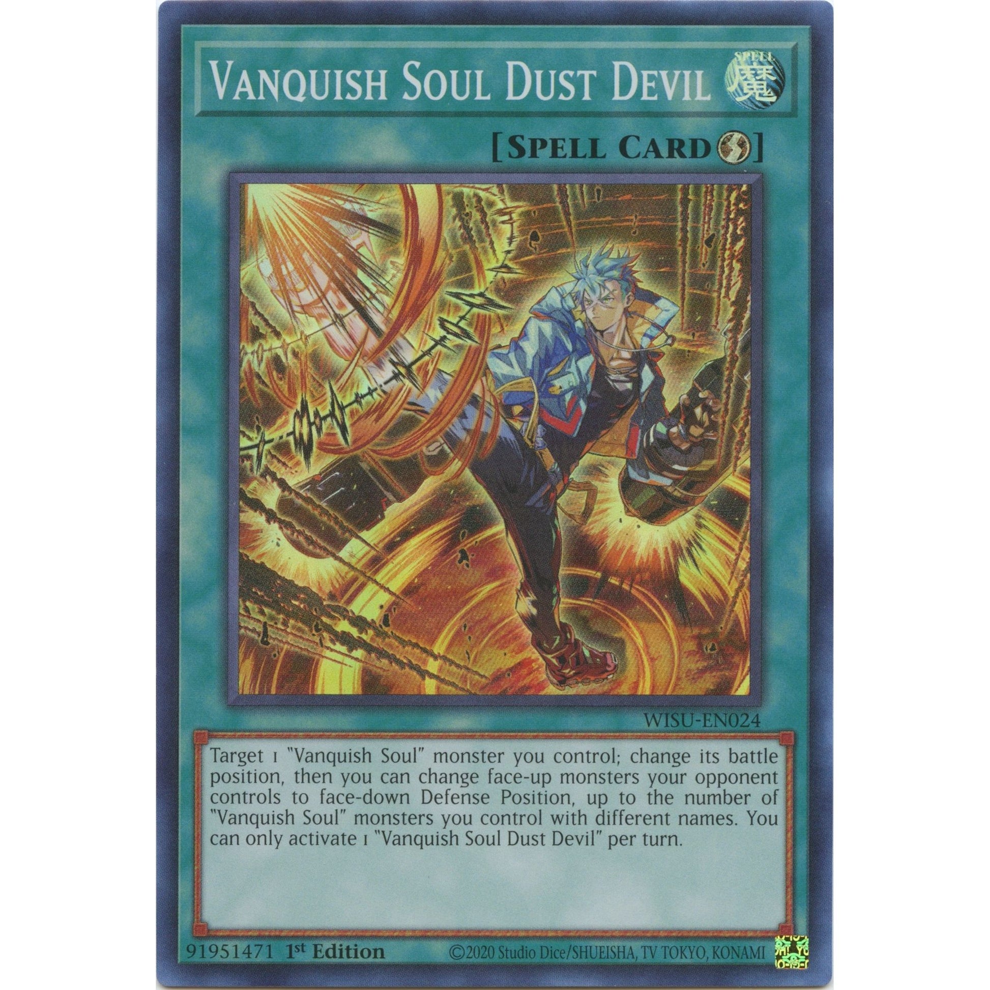 Image for Vanquish Soul Dust Devil (WISU-EN024) (WISU) - YuGiOh