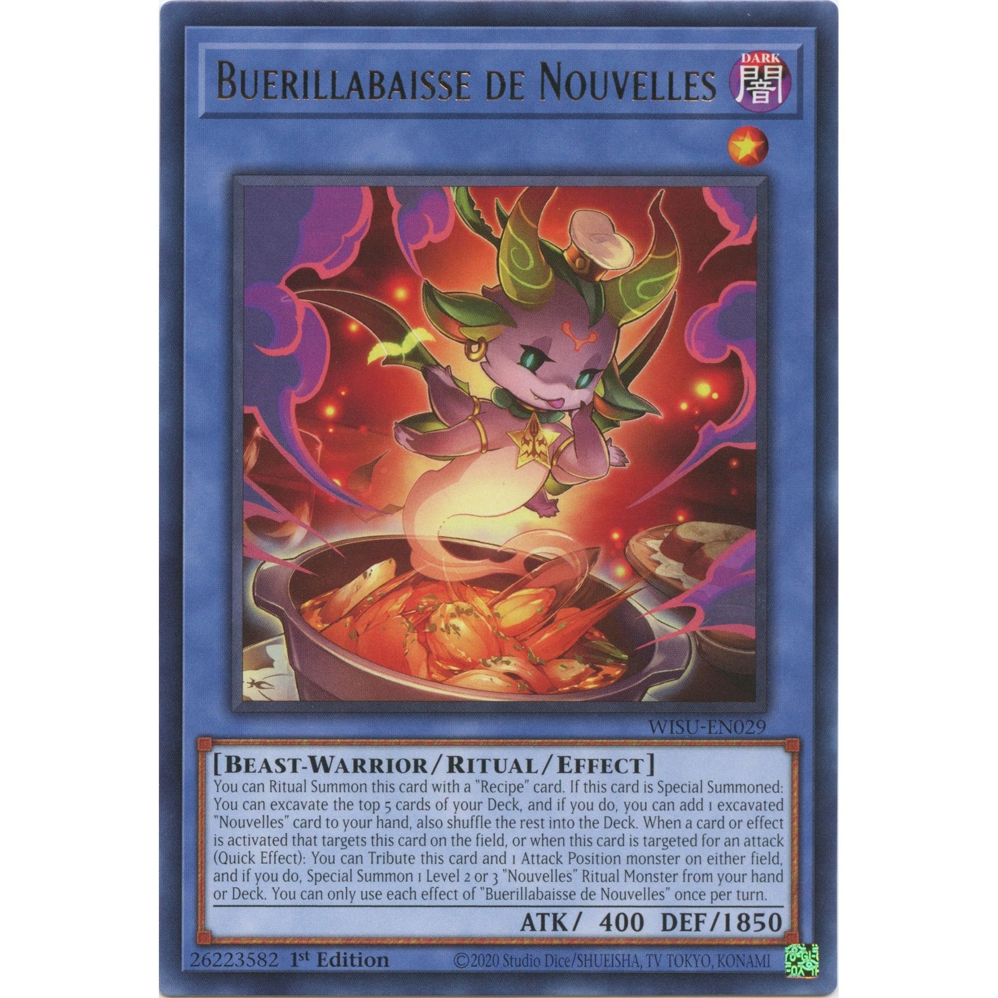 Image for Buerillabaisse de Nouvelles (WISU-EN029) (WISU) - YuGiOh