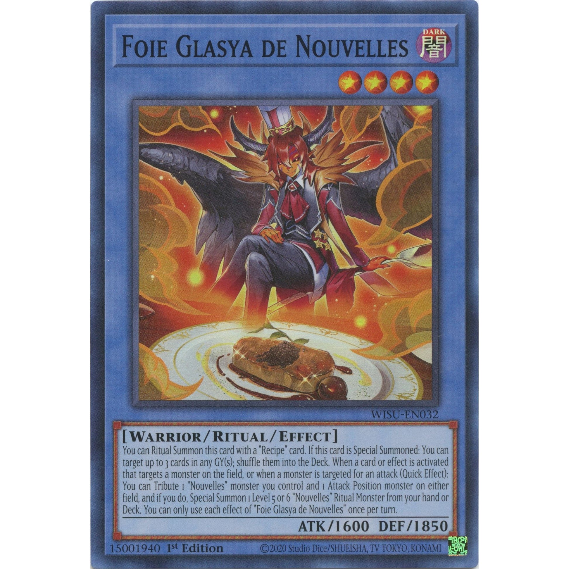 Image for Foie Glasya de Nouvelles (WISU-EN032) (WISU) - YuGiOh