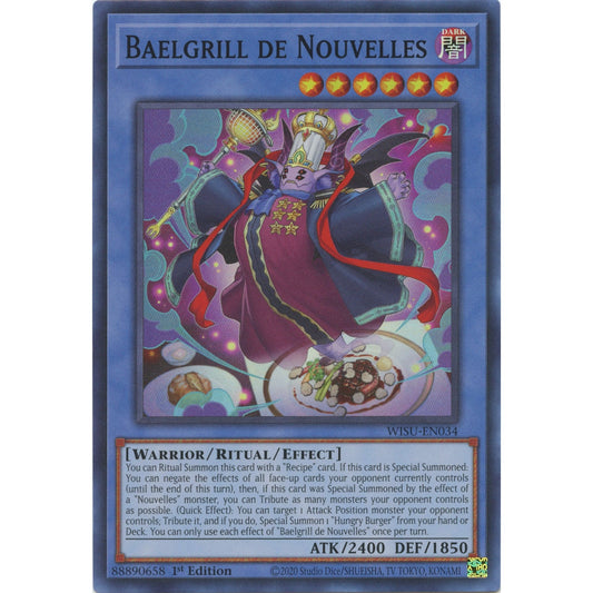 Image for Baelgrill de Nouvelles (WISU-EN034) (WISU) - YuGiOh