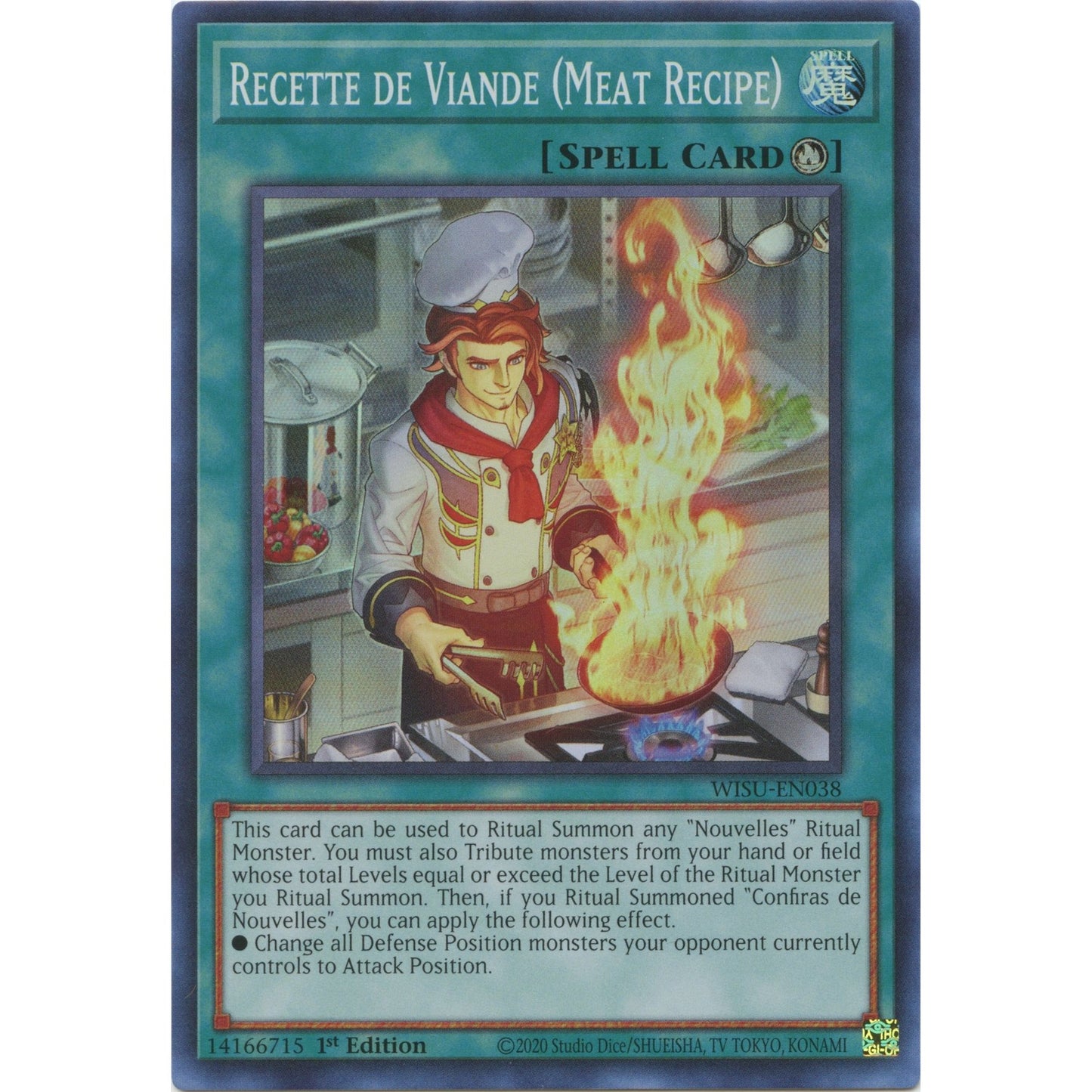 Image for Recette de Viande (Meat Recipe) (WISU-EN038) (WISU) - YuGiOh