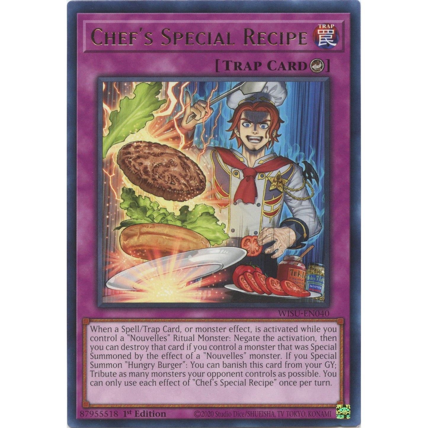 Image for Chef's Special Recipe (WISU-EN040) (WISU) - YuGiOh